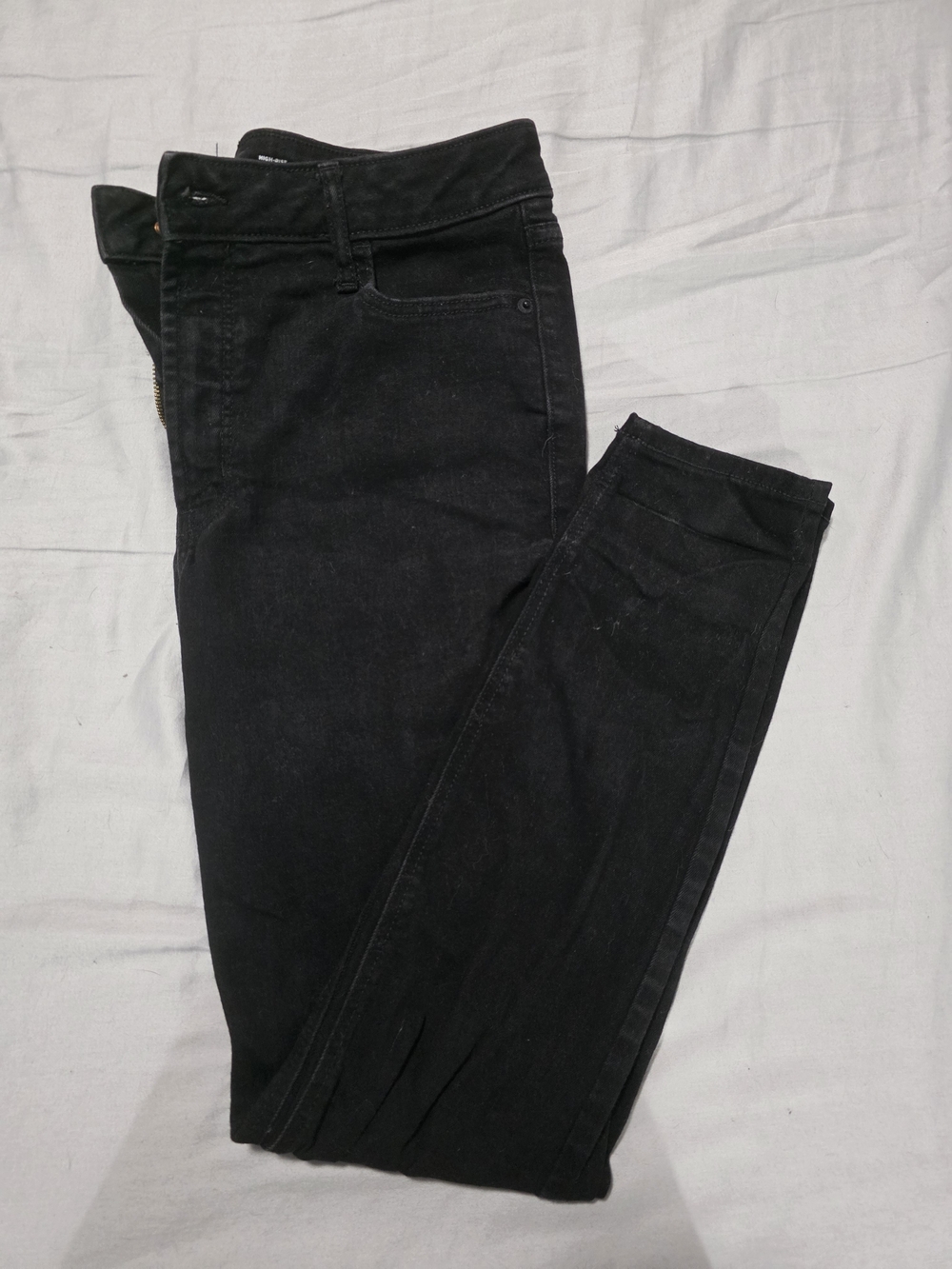 Old Navy High-Rise Rockstar Super Skinny Jeans - Black